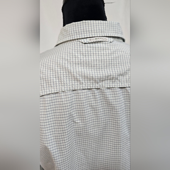 Exofficio travel shirt women M vented outdoors safari hiking adventure gorpcore - Picture 7 of 8